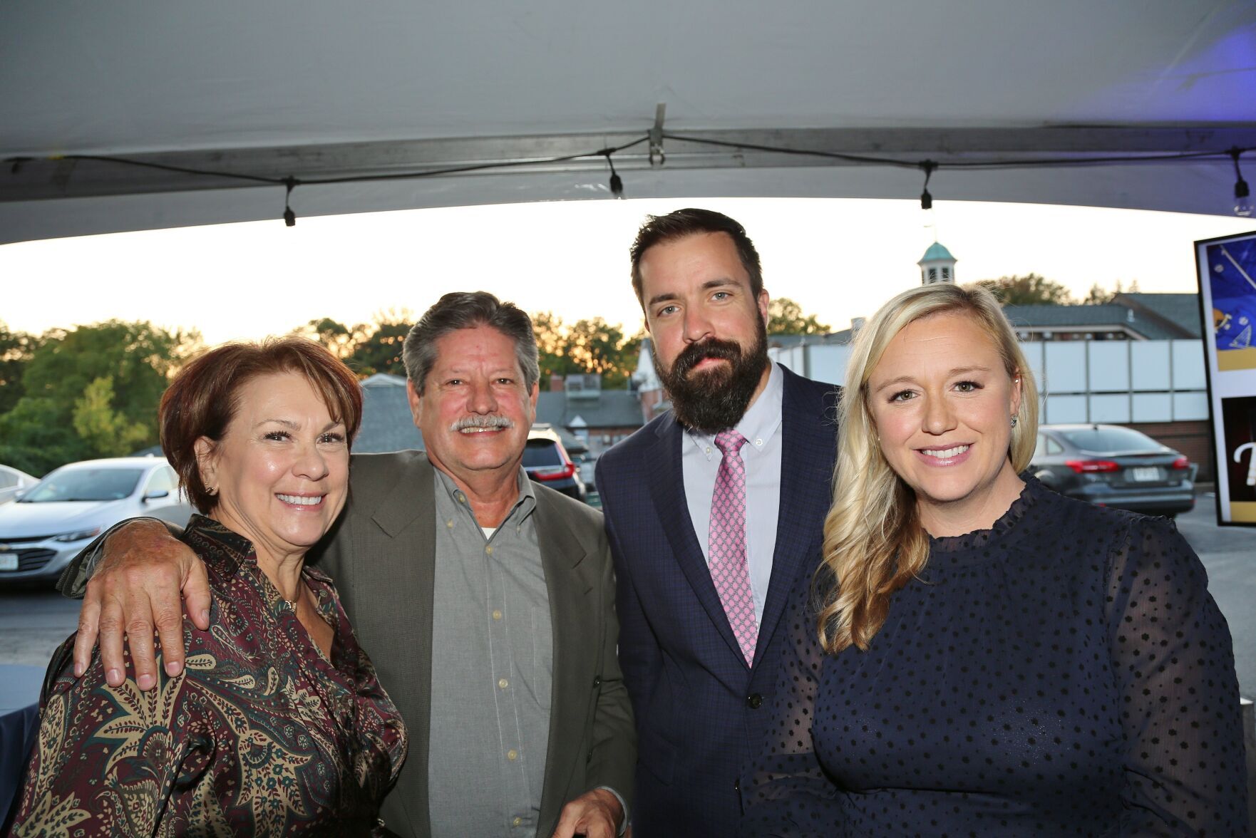 John and Chris Jaskot, Paul and Dani Maurer